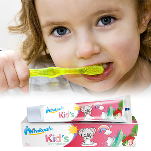 Customized Kids Flavored 60g Fluoride Free Toothpaste For Baby