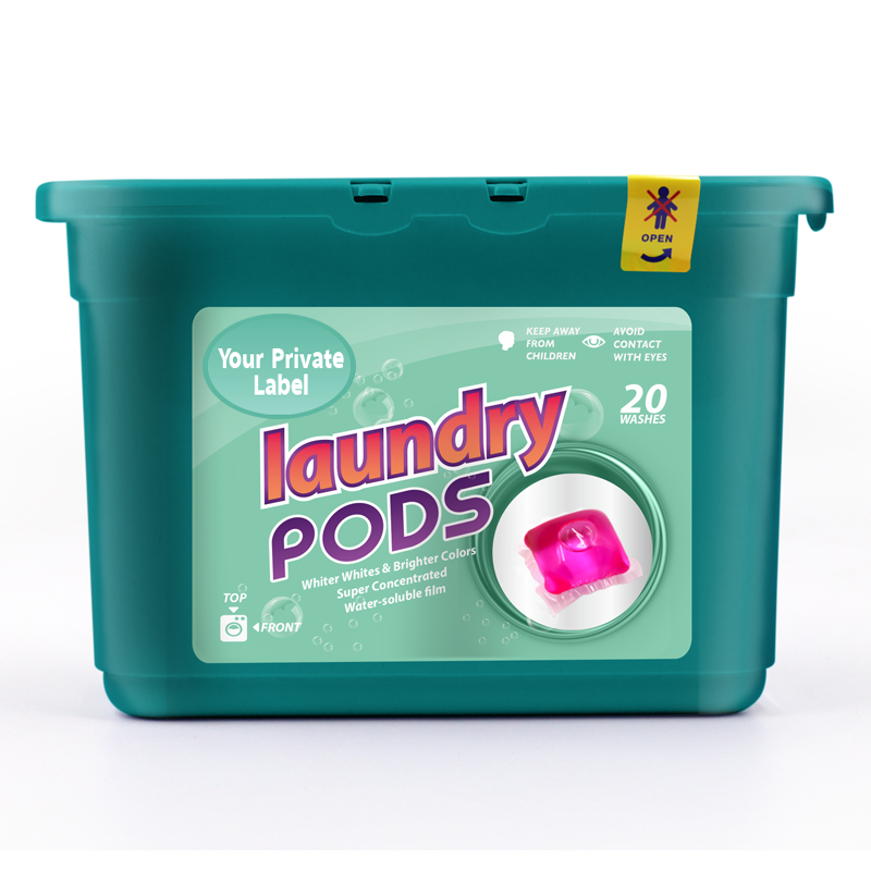 OEM Brand Detergent Laundry Capsule Lavender Scent One Pods One Load Ultra Clean Leave Fragrance