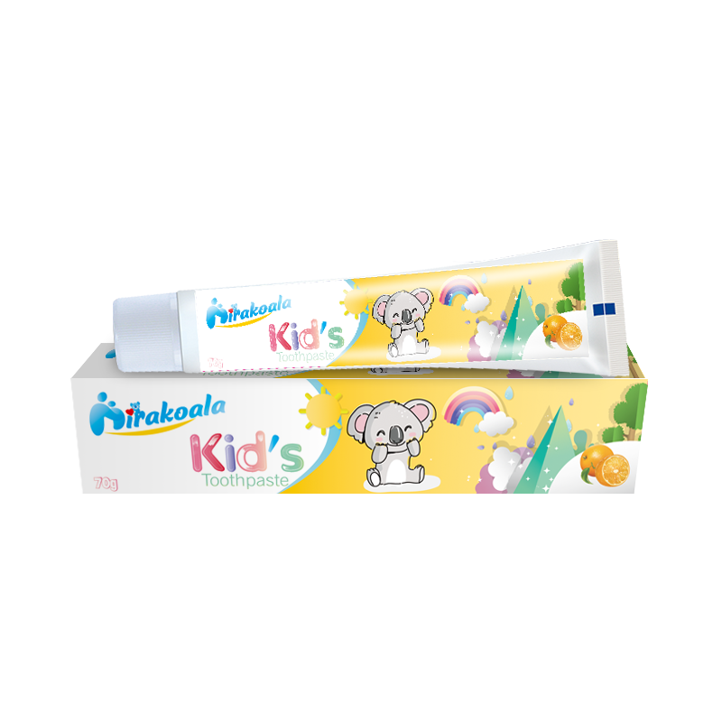 Customized Kids Flavored 60g Fluoride Free Toothpaste For Baby