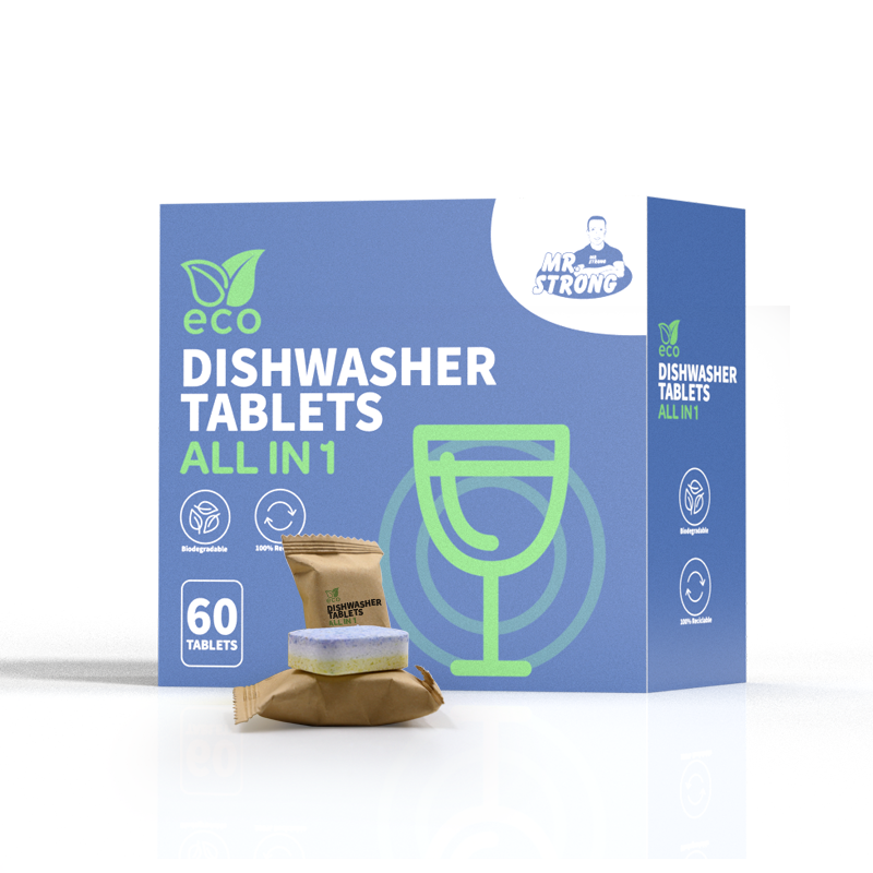 All In One Phosphate Free Detergent Dishwasher Tablets