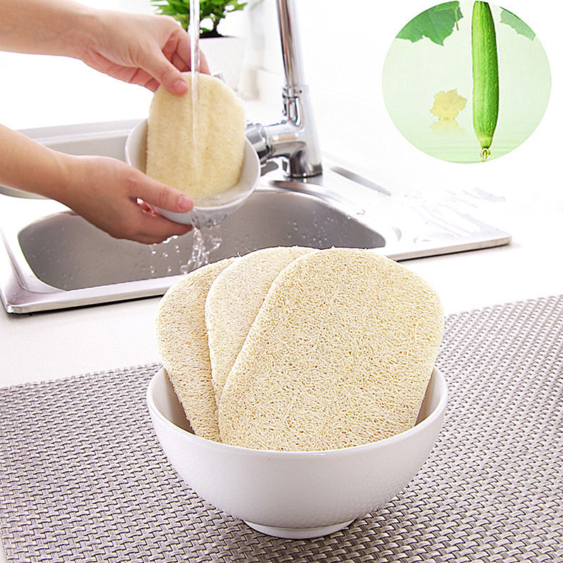 Scrubber Sponge Set Hotel Disposable Natural Bulk dish loofah luffa lufa lofa loofa sponge