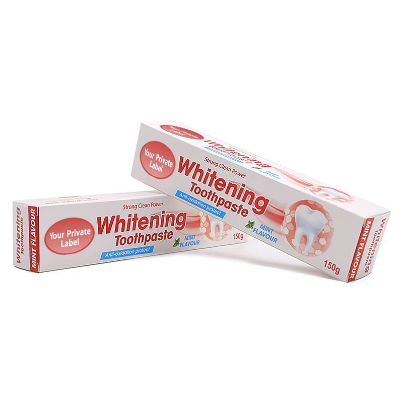 Private Label Service Mint Fresh Fluoride Protect Whitening Toothpaste