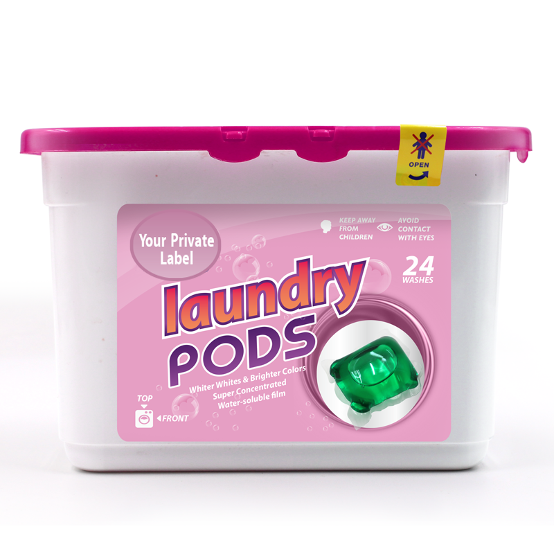 OEM Brand Detergent Laundry Capsule Lavender Scent One Pods One Load Ultra Clean Leave Fragrance