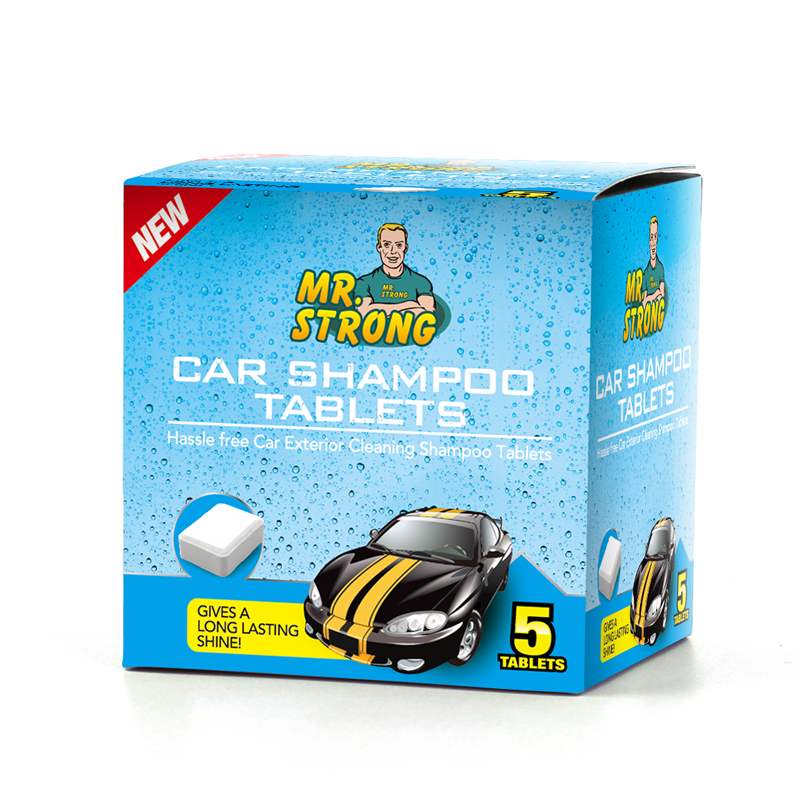 All in 1 Super Car Wash Wax Shampoo tablet