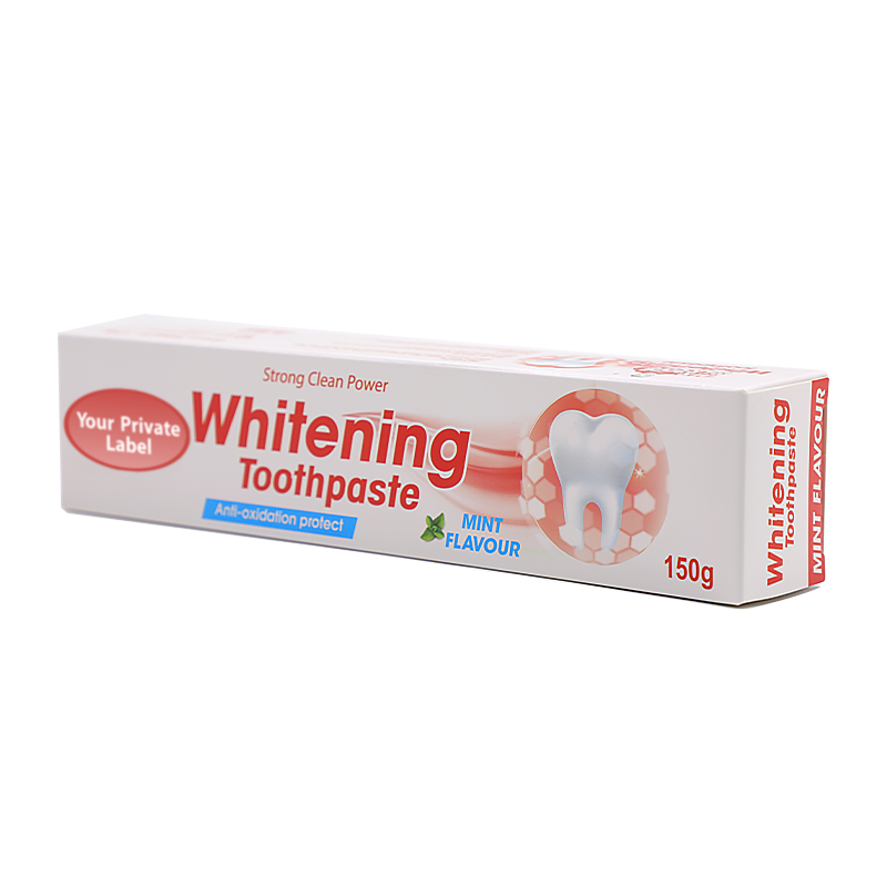 Private Label Service Mint Fresh Fluoride Protect Whitening Toothpaste