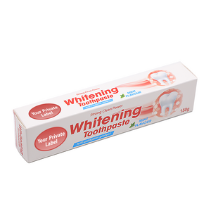 Private Label Service Mint Fresh Fluoride Protect Whitening Toothpaste