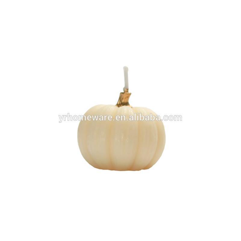 Pumpkin Shaped Candle For Halloween Decoration Thanksgiving Gift