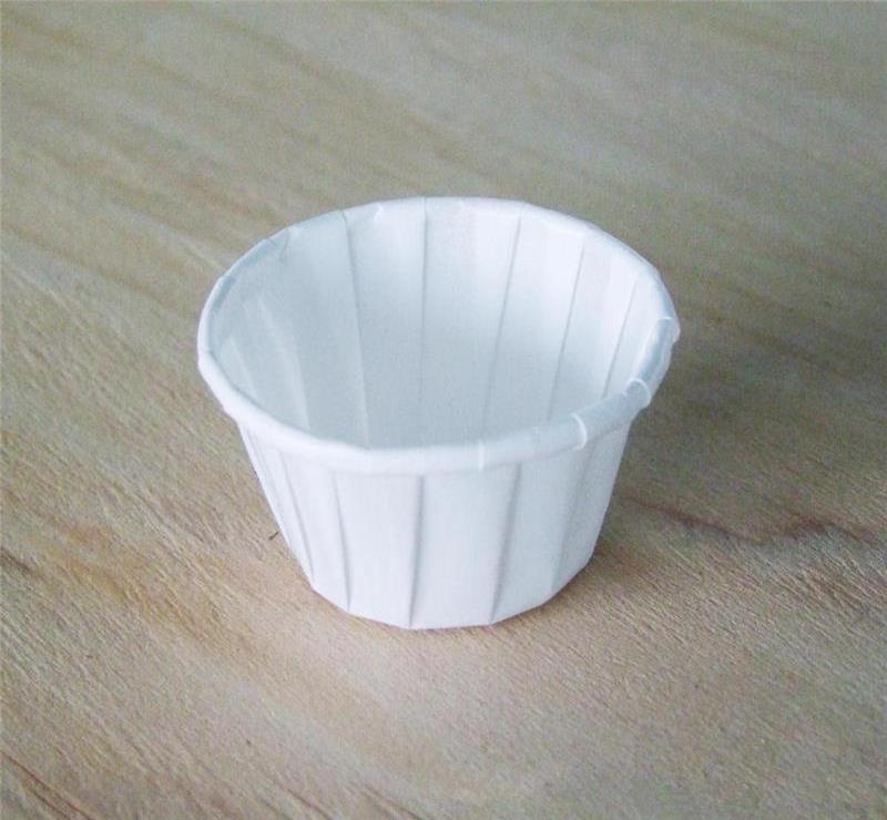 Disposable portion paper cup For souffle medicine jello gelatin shot cup