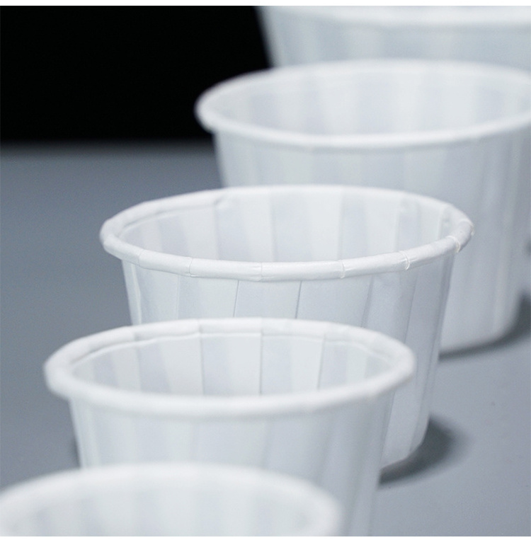 jello shot cups Disposable 1OZ Paper medicine measuring cup For Medicine Measuring