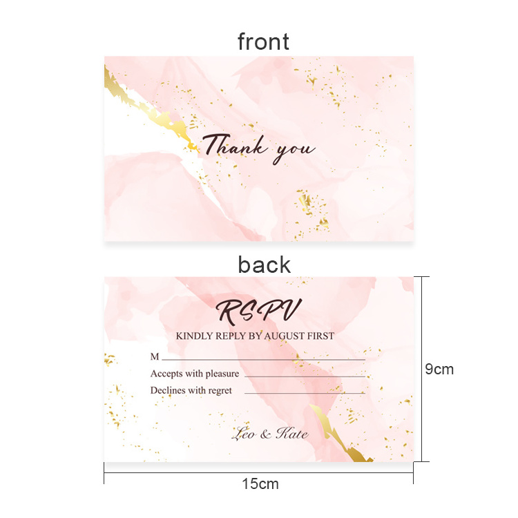 YR wedding cards designs Paper custom printing wedding invitation cards