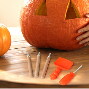 Deluxe Pumpkin Carving Tool Set: Perfect for Halloween Decorations and Celebrations