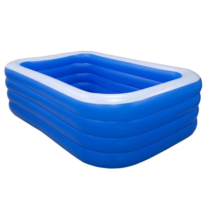 Factory price high quality eco-friendly PVC outdoor shower swimming pool for children full size inflatable plunge pool