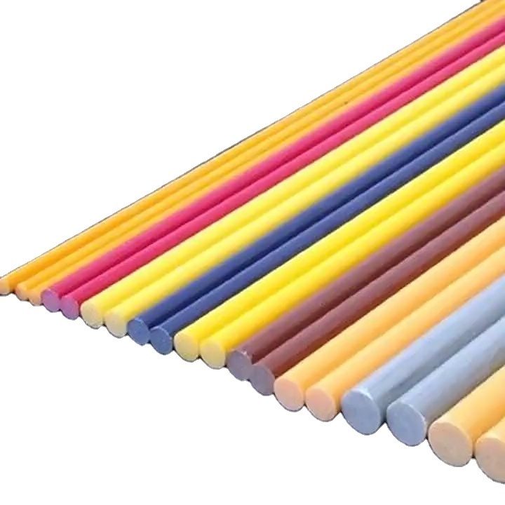 Light Weight Flexible Fiberglass Solid Fiberglass Rods For Worship Flags