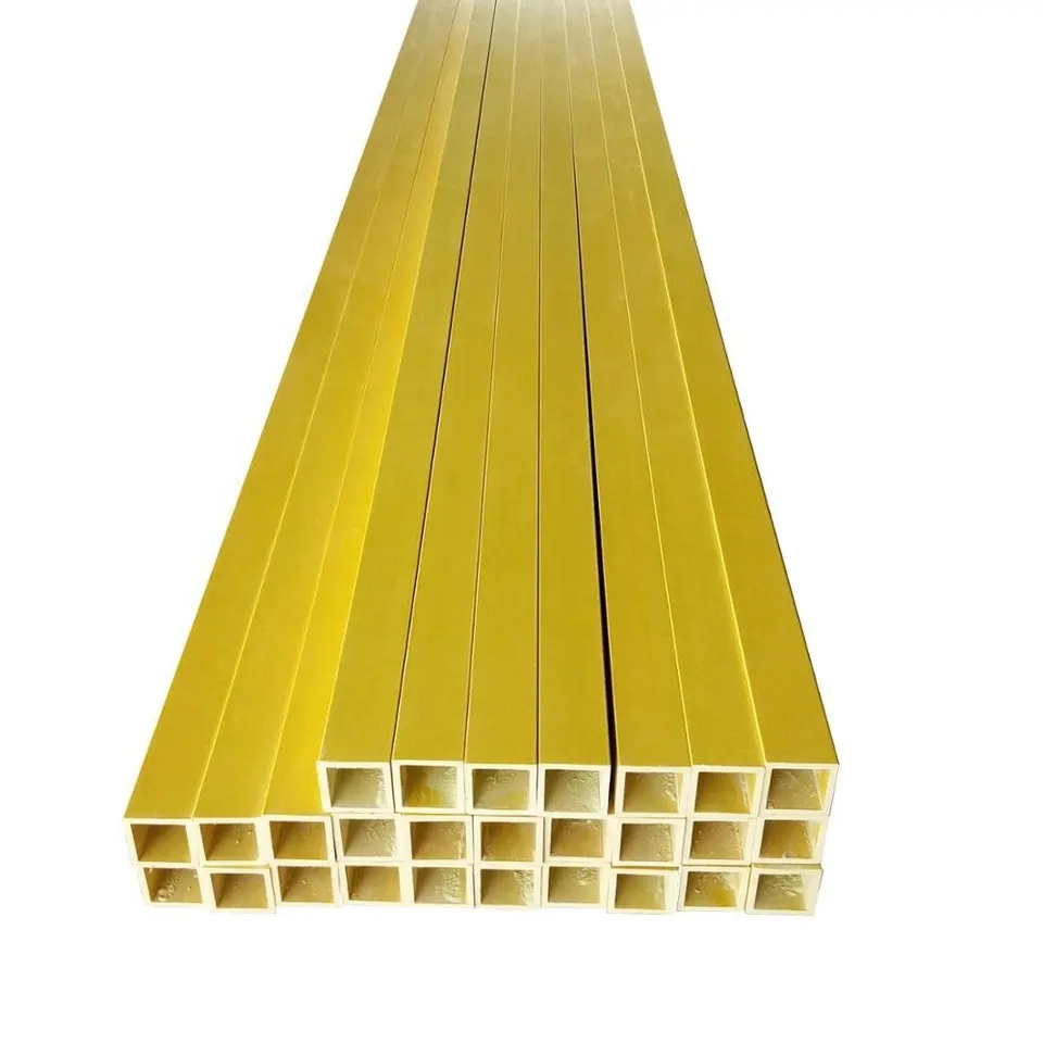 Frp/Grp Structural Shapes Fiberglass Reinforced Plastic Pipe Bar Pultrusion Products Customized