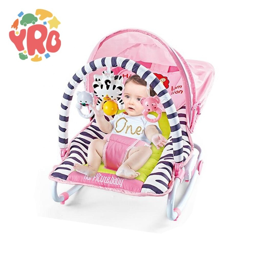 Factory Price Baby Bouncer Swing Chair Rocker 2 In 1 Baby Bassinet And Infant Bouncer Rocking Chair for Baby