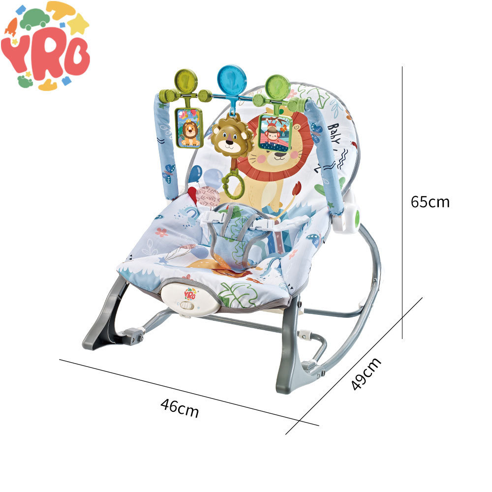 2024 Hot Sell Baby Rocker With Vibration And Music chair swing New Design Electric Baby Bouncer