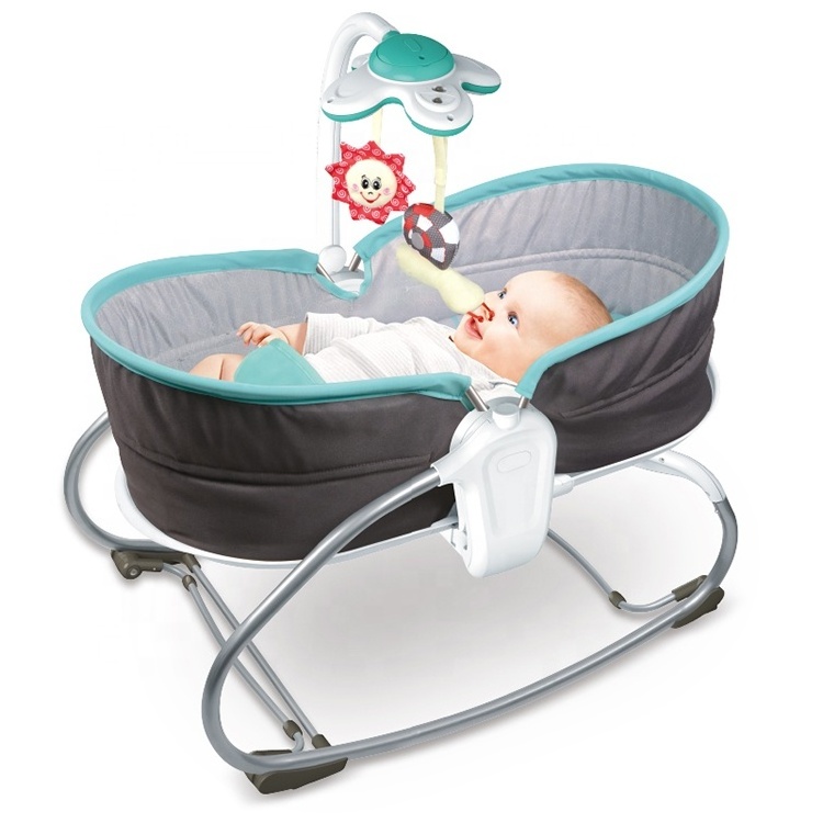 Multifunction 3 IN 1 electric baby rocker chair calming vibration baby sleeping bed