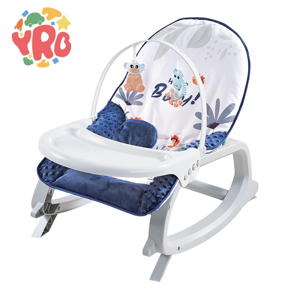 New Product 3 in 1 Musical Dining Table Swing Cradle Vibration Portable Rocker for Baby