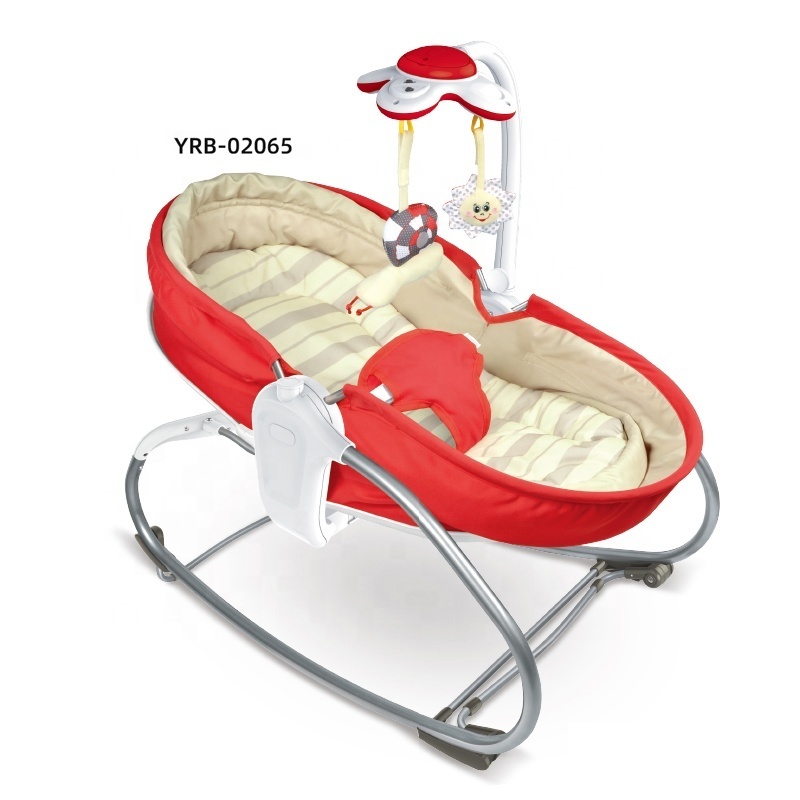 Multifunction 3 IN 1 electric baby rocker chair calming vibration baby sleeping bed