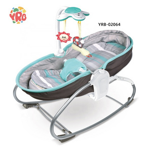 Multifunction 3 IN 1 electric baby rocker chair calming vibration baby sleeping bed