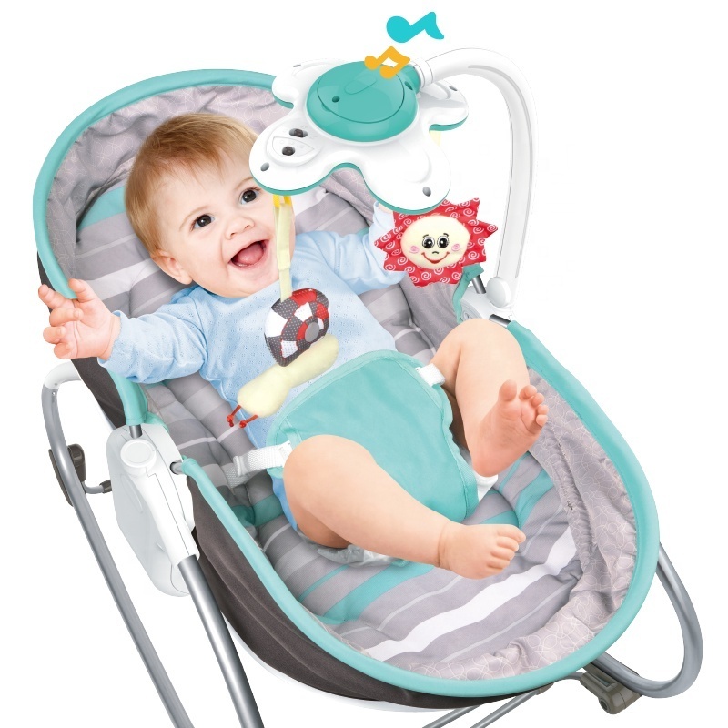 Multifunction 3 IN 1 electric baby rocker chair calming vibration baby sleeping bed