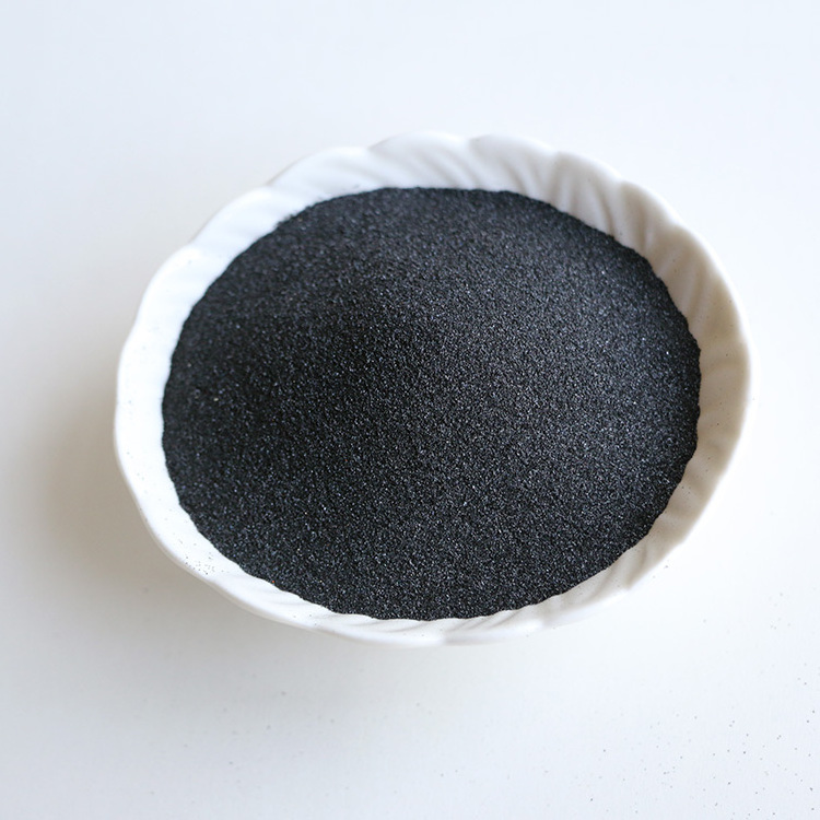 low price black corundum powder/ black fused alumina / black aluminum oxide for sale