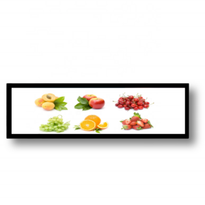 Indoor 24" RK3288 android  Wide stretch screens Shelf Edge HD lcd digital signage and displays lcd advertising screens