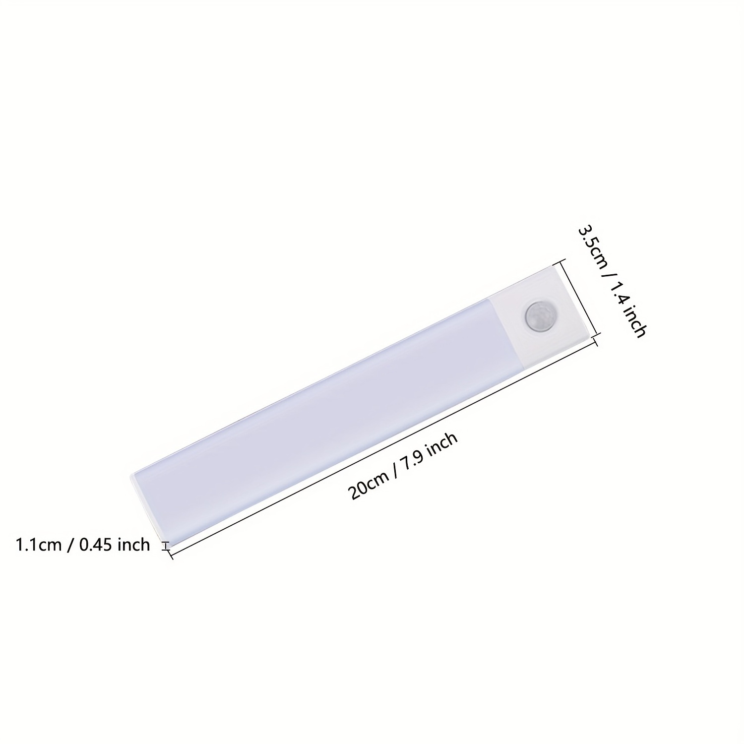 Ultra-thin intelligent rechargeable magnetic self-adhesive long strip led closet cabinet wine cabinet light strip light strip