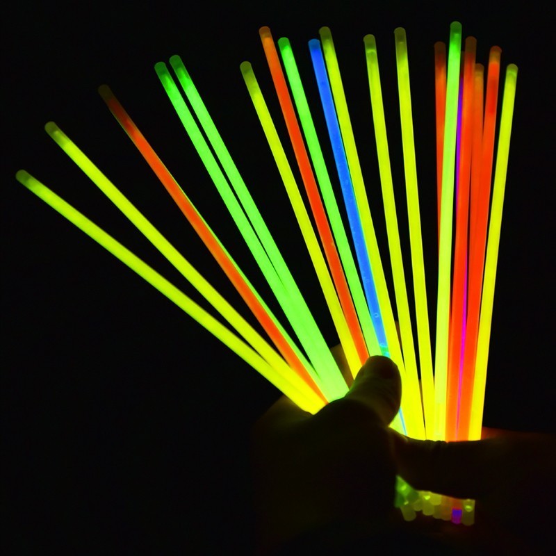 Wholesale Neon Party Glow Necklaces and Bracelets With Connectors Party Decorations Light In The Dark Glow Sticks