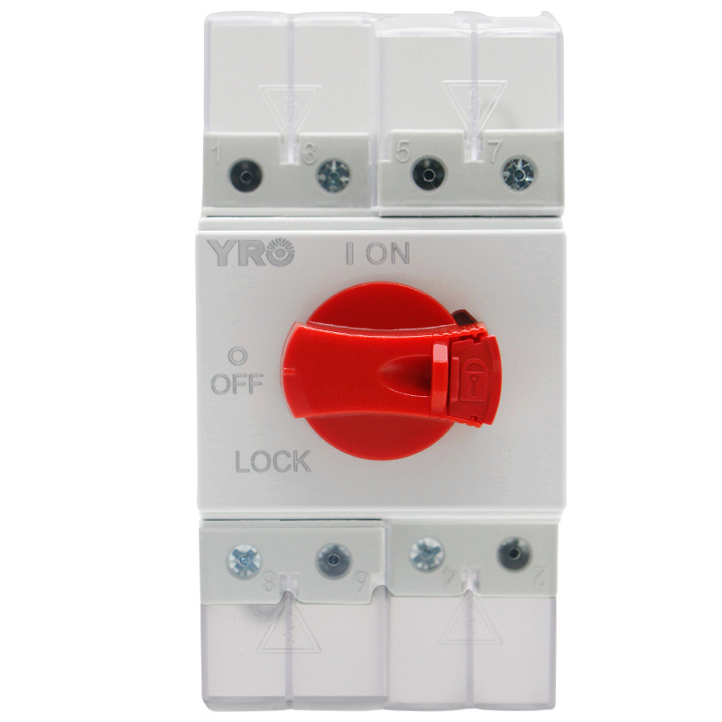 1200VDC 1000V 32A 25A 20A 16A dc isolator switch pv solar photovoltaic isolating switch Rotary switch