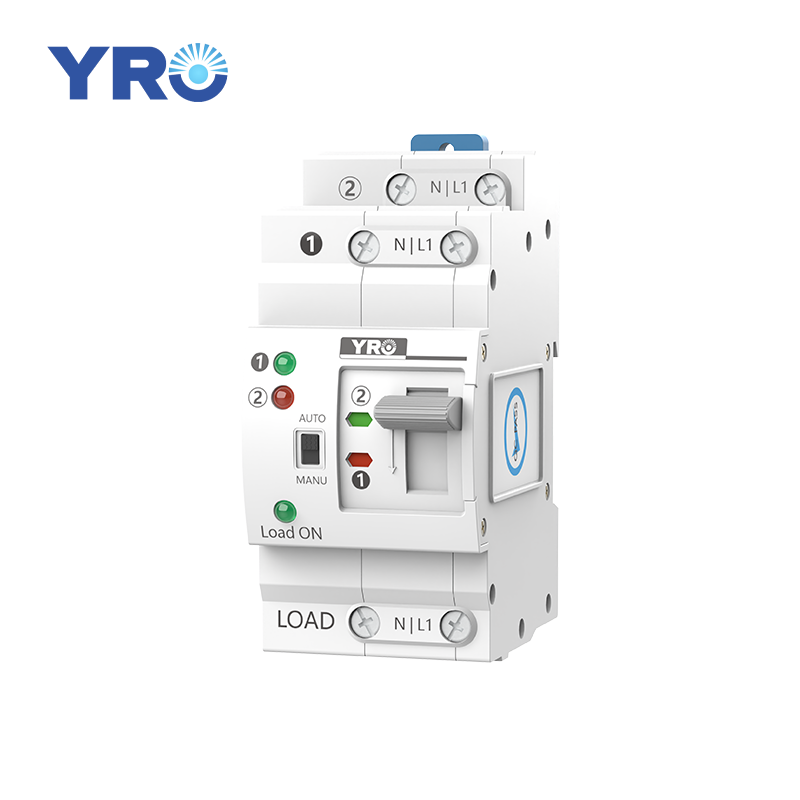 YRO Factory Price ATS Automatic Transfer Switch 63A 2 Pole ATS Automatic Transfer Switch Suitable for Diesel Generators