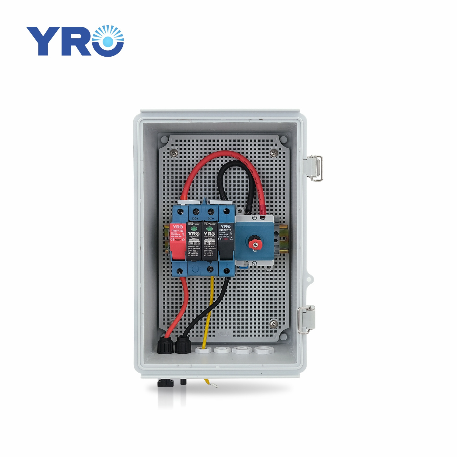 pv strings dc combiner box 1000V for solar panel with DC isolator switch hot sale for solar Pv safety