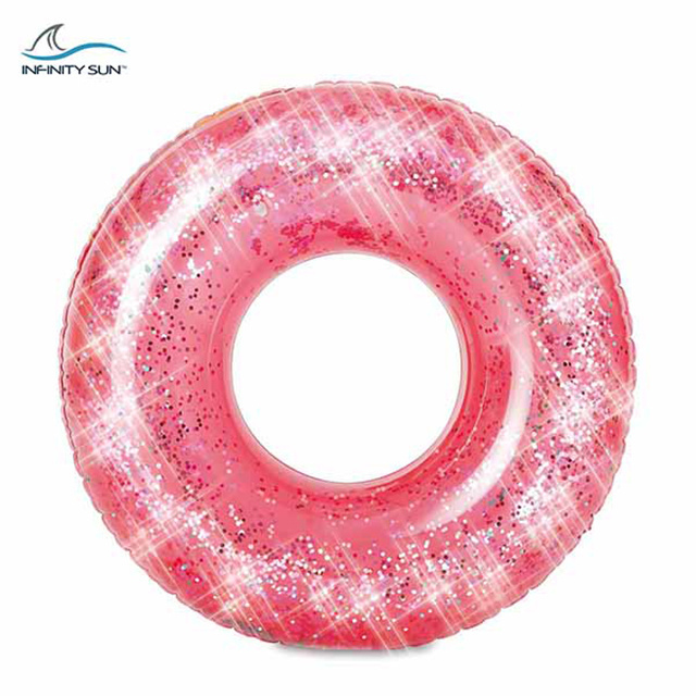 Hot sale 2A.06.004 90cm not transparent inflatable swim tire ring float adult swimming ring black