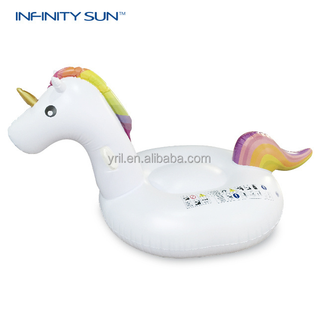 Swan Deco Ride-On  Pool Float Party Bird Island 6 People Floats for Adults Use in Lake Island Ocean Pool Loungers