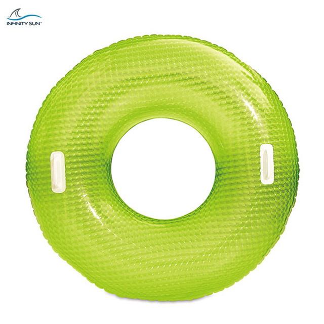 Hot sale 2A.06.004 90cm not transparent inflatable swim tire ring float adult swimming ring black