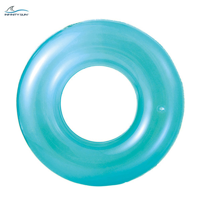 Hot sale 2A.06.004 90cm not transparent inflatable swim tire ring float adult swimming ring black