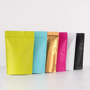 Mylar Aluminium Foil Stand Up Pouches Bags doypack food packaging  Mylar bag with zipper  colourful