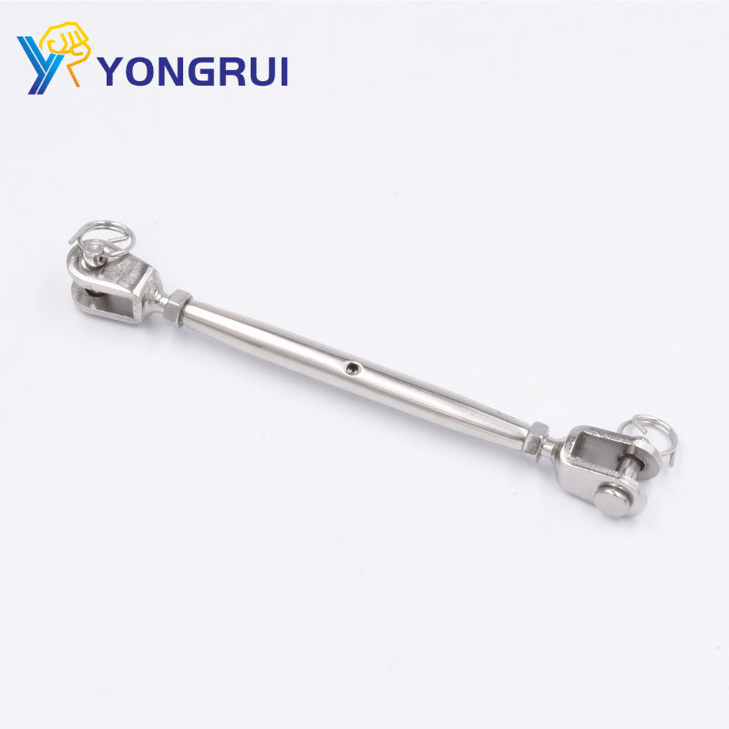 Heavy Duty 304 Stainless Steel Closed Body Turnbuckle Cable Wire Tensioner Steel Cable Tightener