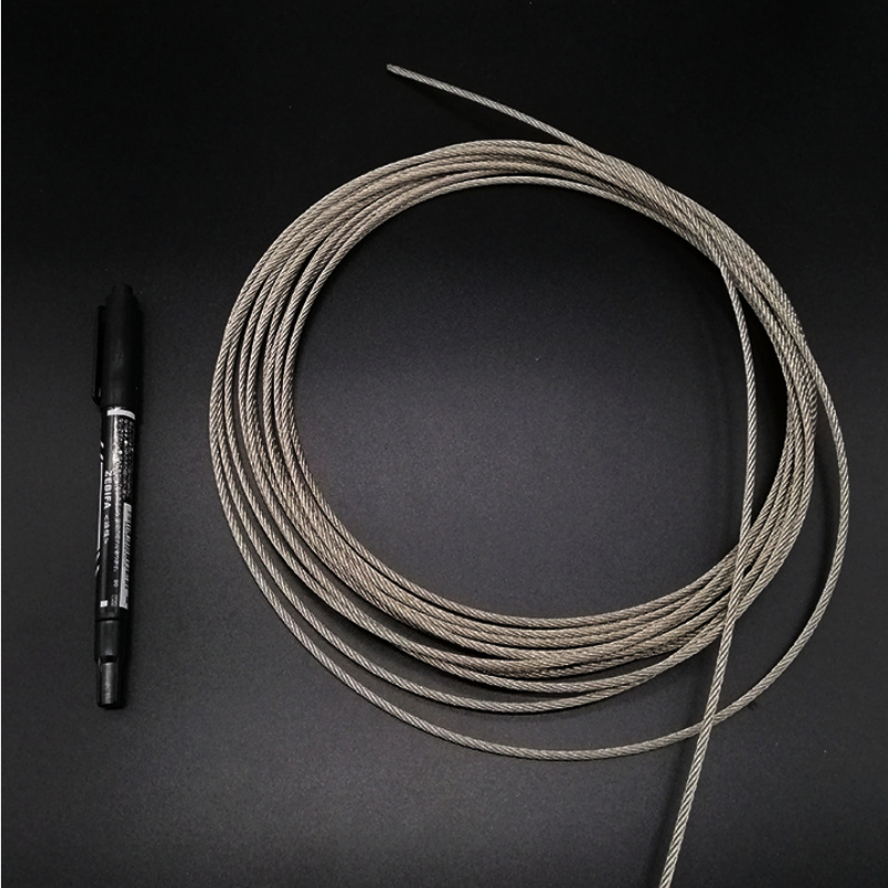 Factory Wholesale 1.5mm-20mm Customization Low Carbon 304 Stainless Steel Wire Rope