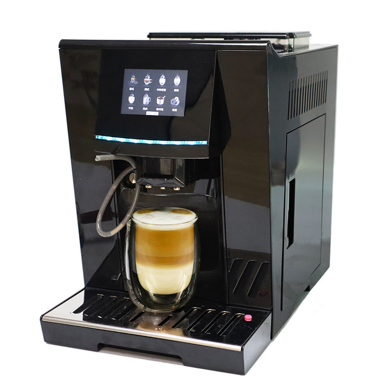 YR Automatic Coffee Espresso Machine - Durable With Grinder Maker Easy To Use  Touch Screen