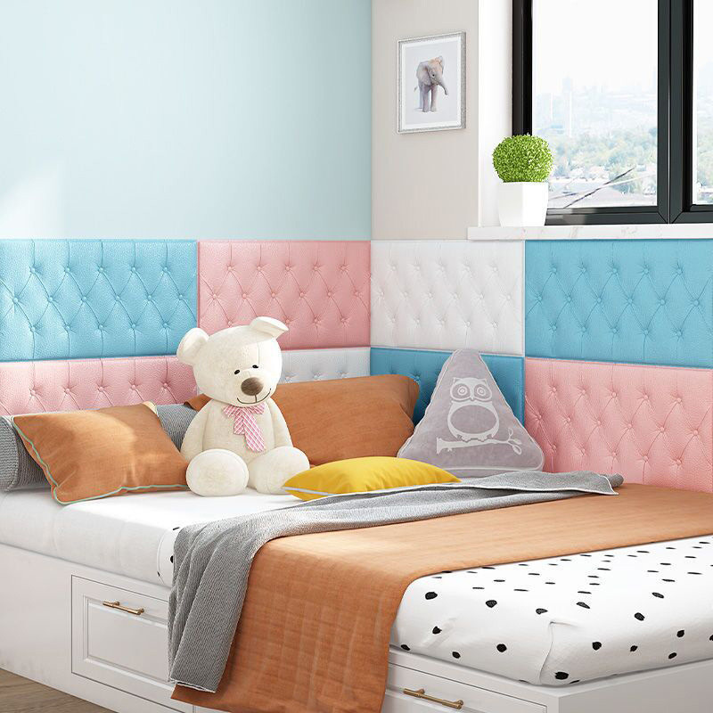 3D Stereoscopic Self-Adhesive Wall Stickers: Waterproof, Anti-Collision, and Stain-Resistant Headboard for Tatami Soft Pack