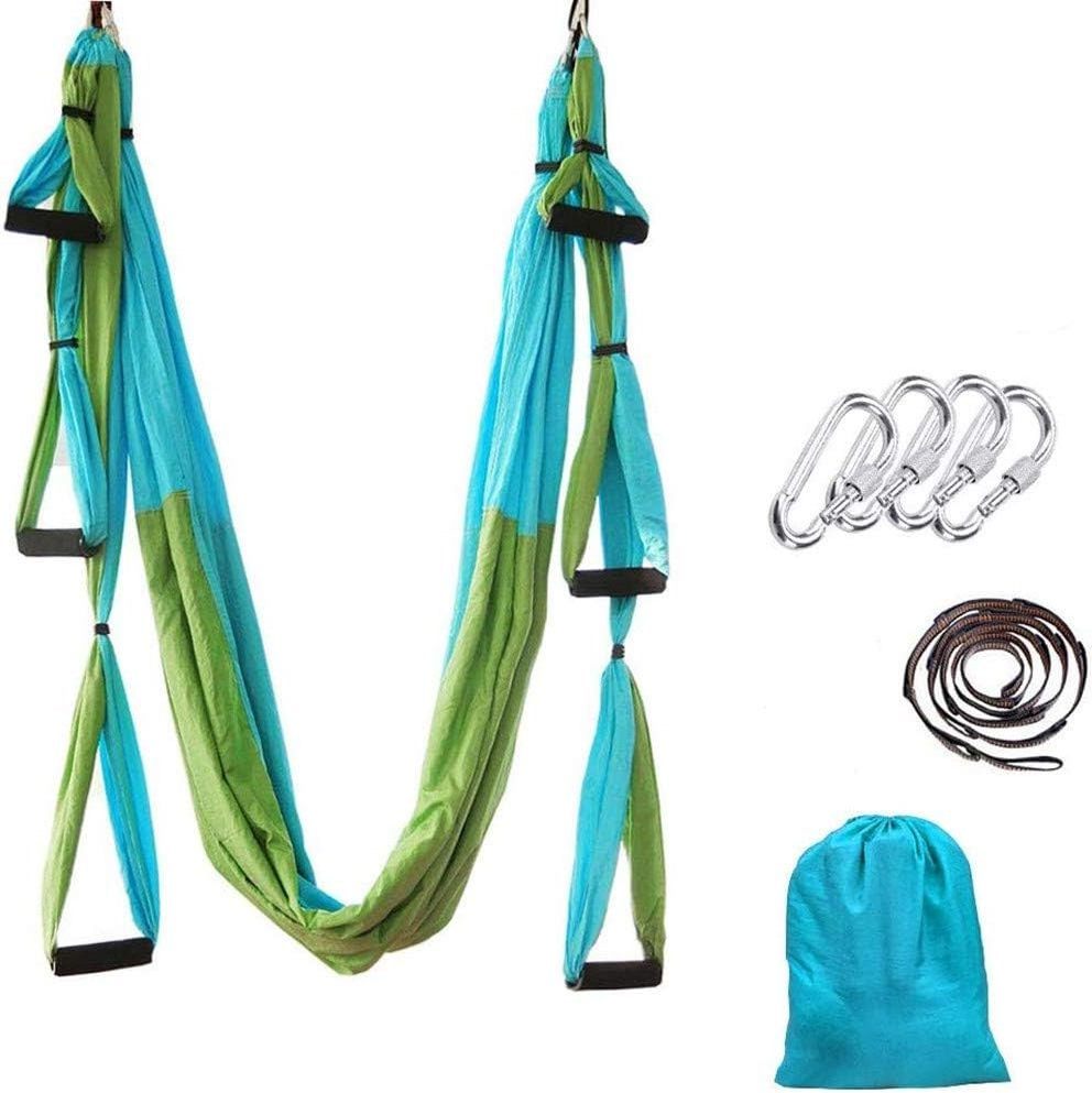 Muscle Up Training Yoga Exercises Yoga hammock an Aerial Family yoga fitness exercise with Tear proof fabric