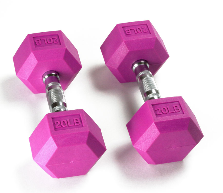 25 lbs 40kg Pounds 10kg Dumbbells Set Rubber Encased Hex Dumbbells With Racks