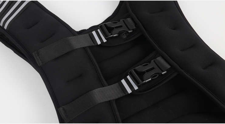 Factory Hot sale fitness tactical training weighted vest adjustable weight vest Suitable for all kinds of weight-bearing sports