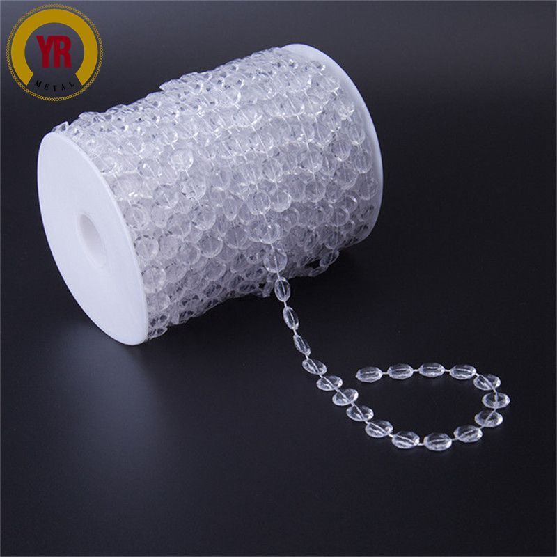 Acrylic Crystal beaded curtain for blinds partition decoration