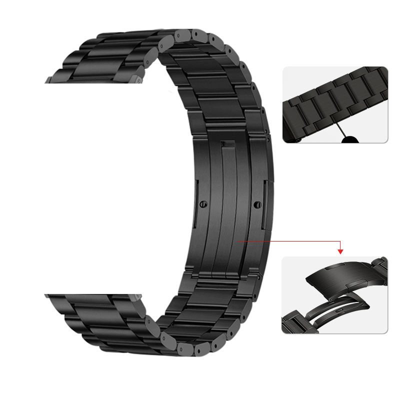 Light Weight Titanium Steel Metal Bracelet Men Watch Strap For Smart Watch Ultra 49mm Luxury Band For Iwatch Se Series 7 8 45mm