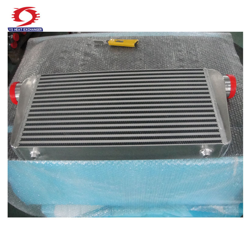 custom aluminum plate fin marine intercooler