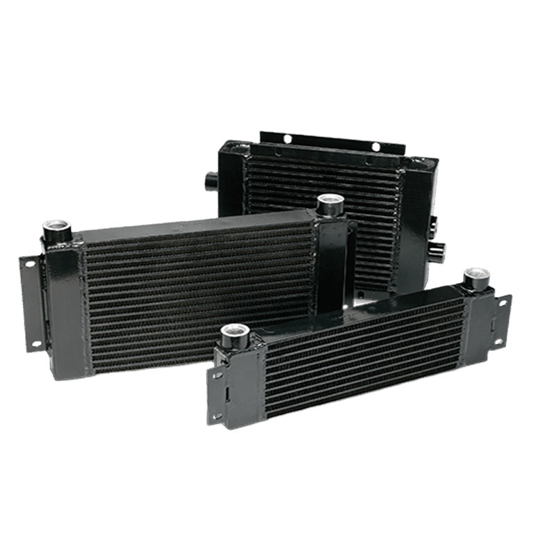 custom aluminum plate&bar car engine oil cooler