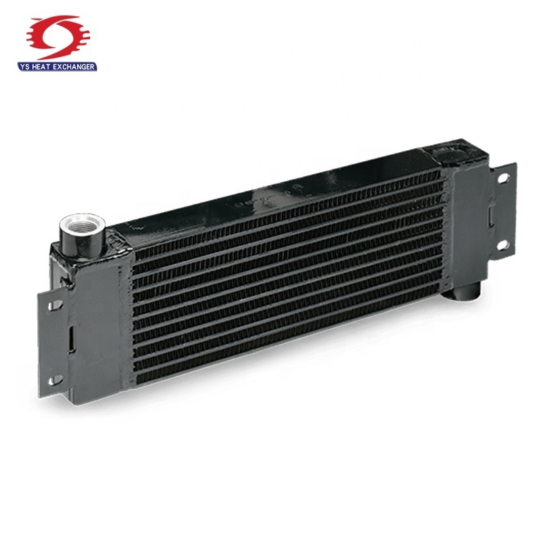 custom aluminum plate&bar car engine oil cooler