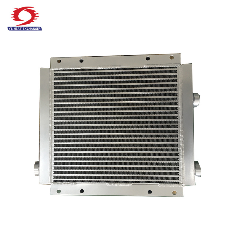 aluminum brazed bar plate oil cooler radiator